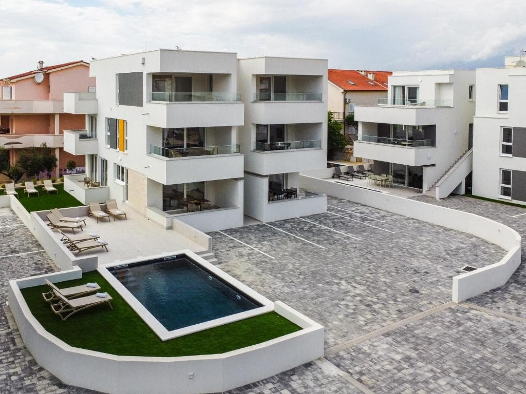 Apartment Break 8 mit Pool in Novalja Ansicht 2
