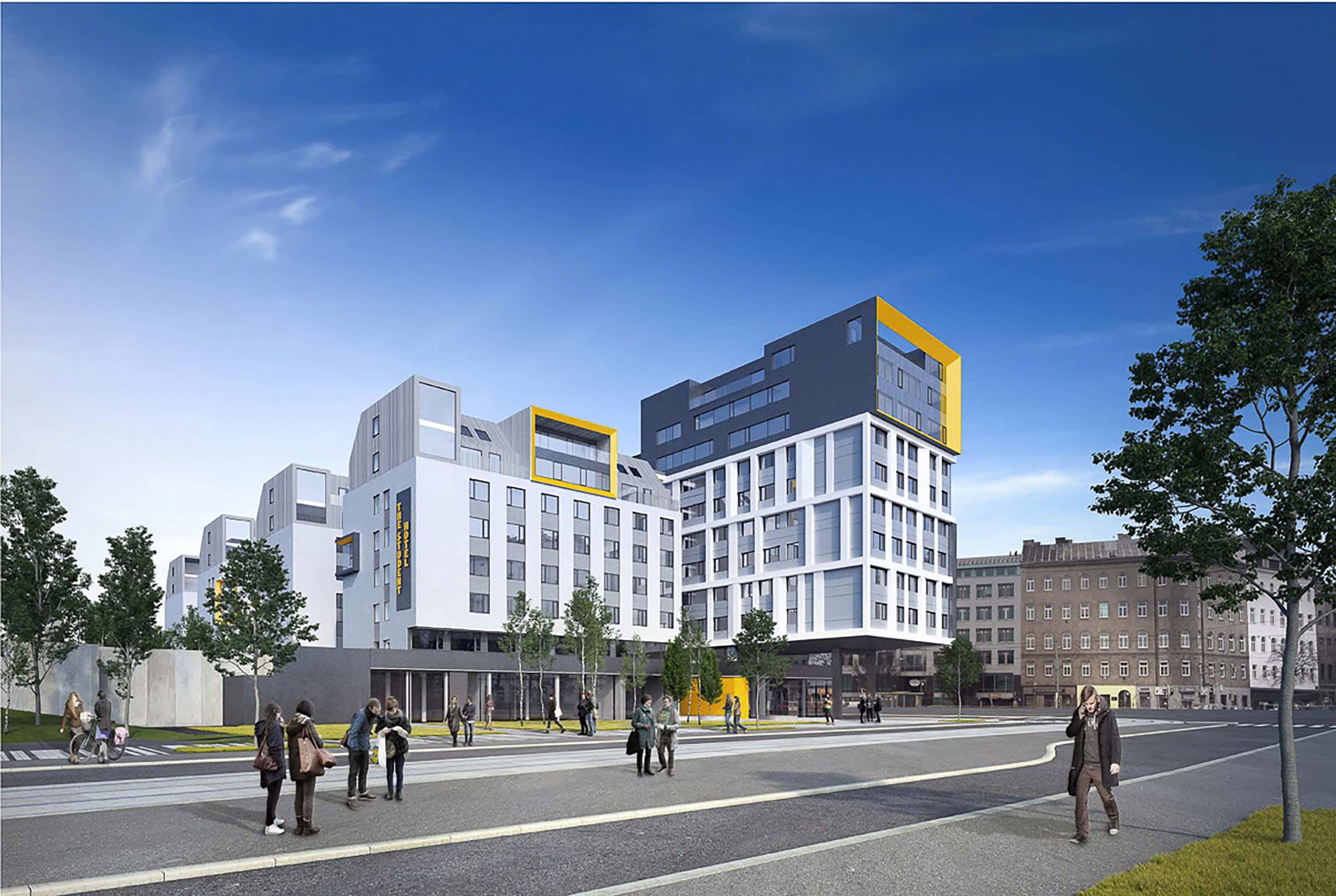 The Social Hub Vienna Ansicht 2