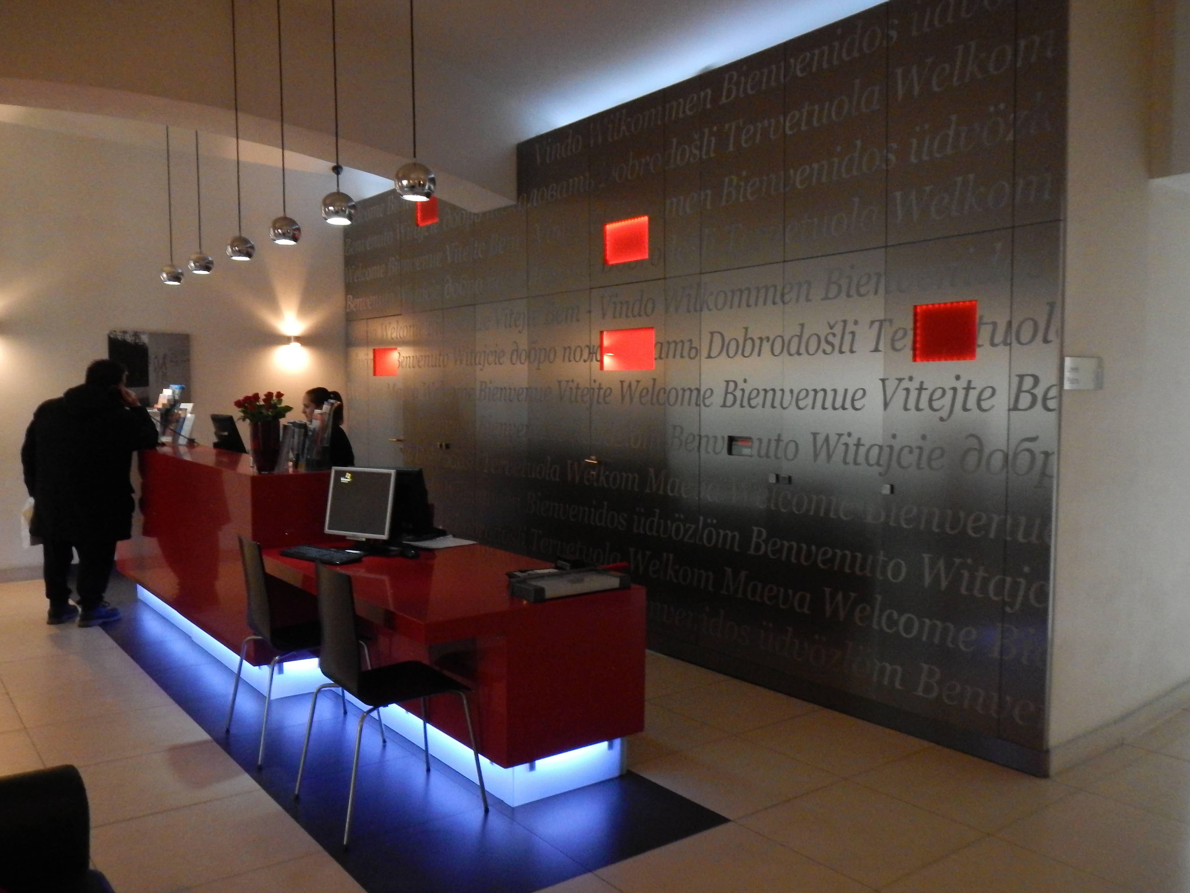 Red & Blue Design Hotel Prague Ansicht 9
