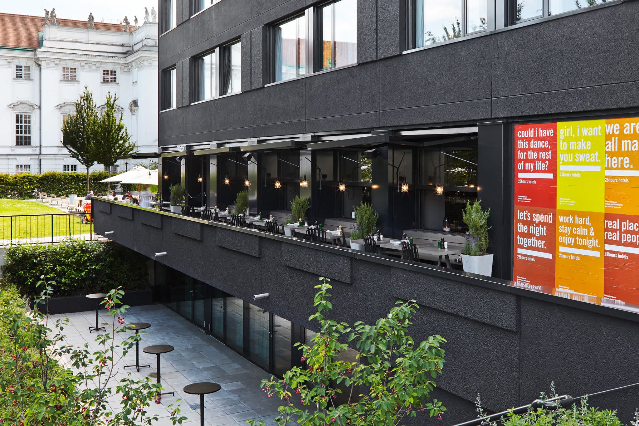 25hours Hotel Wien beim MuseumsQuartier Ansicht 2