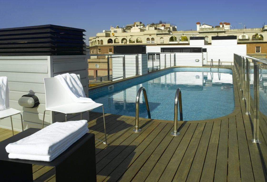 Hotel Bcn Montjuic Ansicht 7