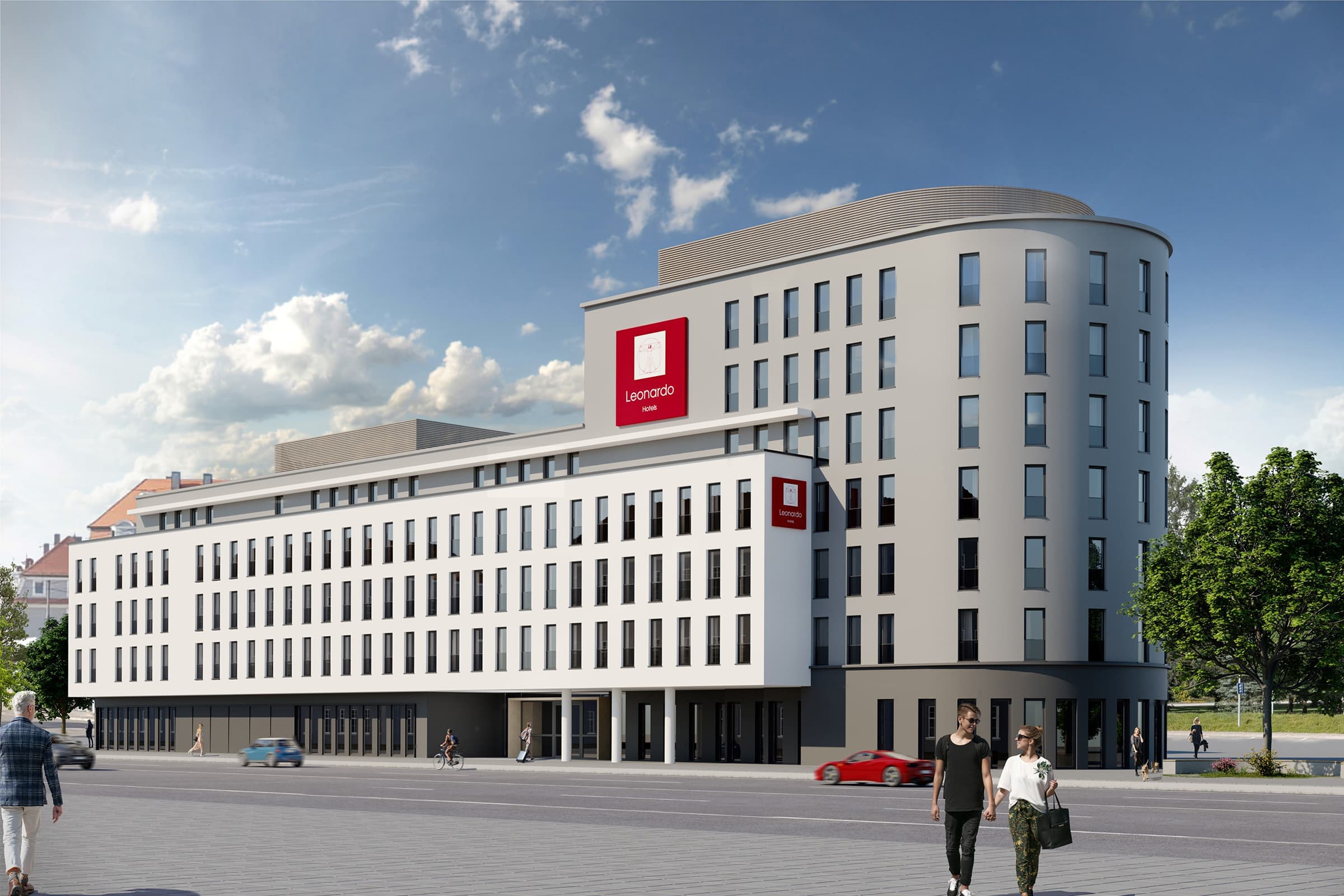 Leonardo Hotel Augsburg Ansicht 2