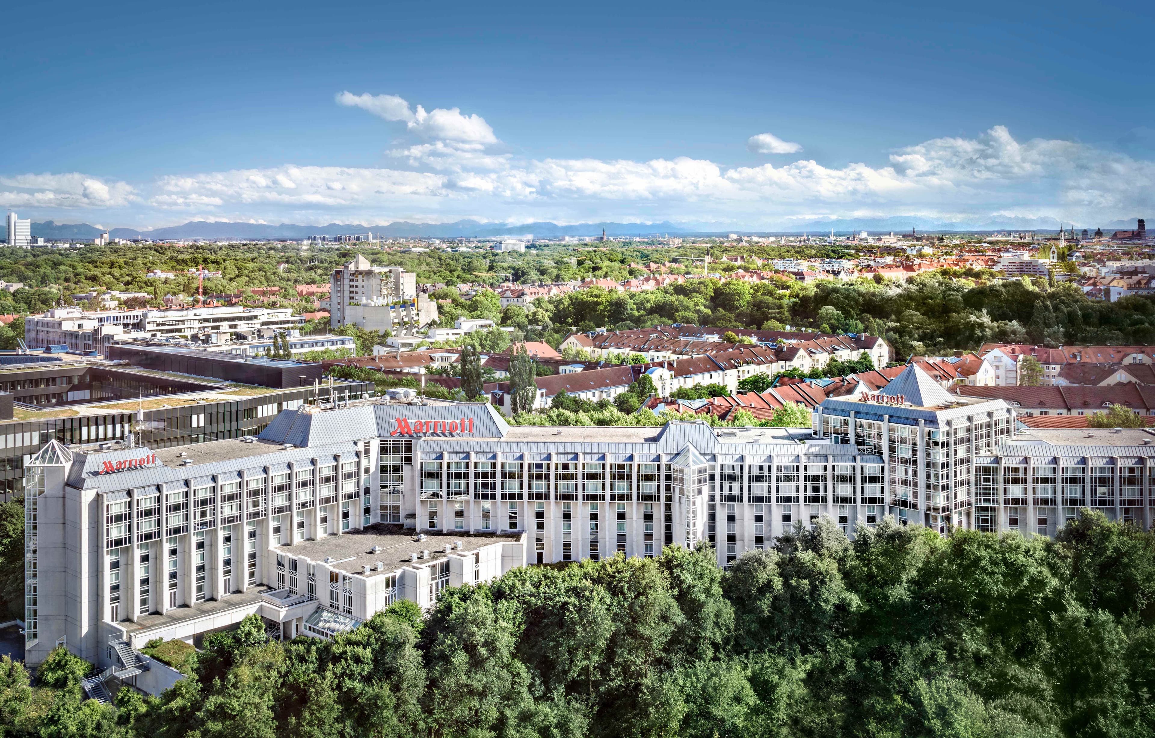 München Marriott Hotel Ansicht 2