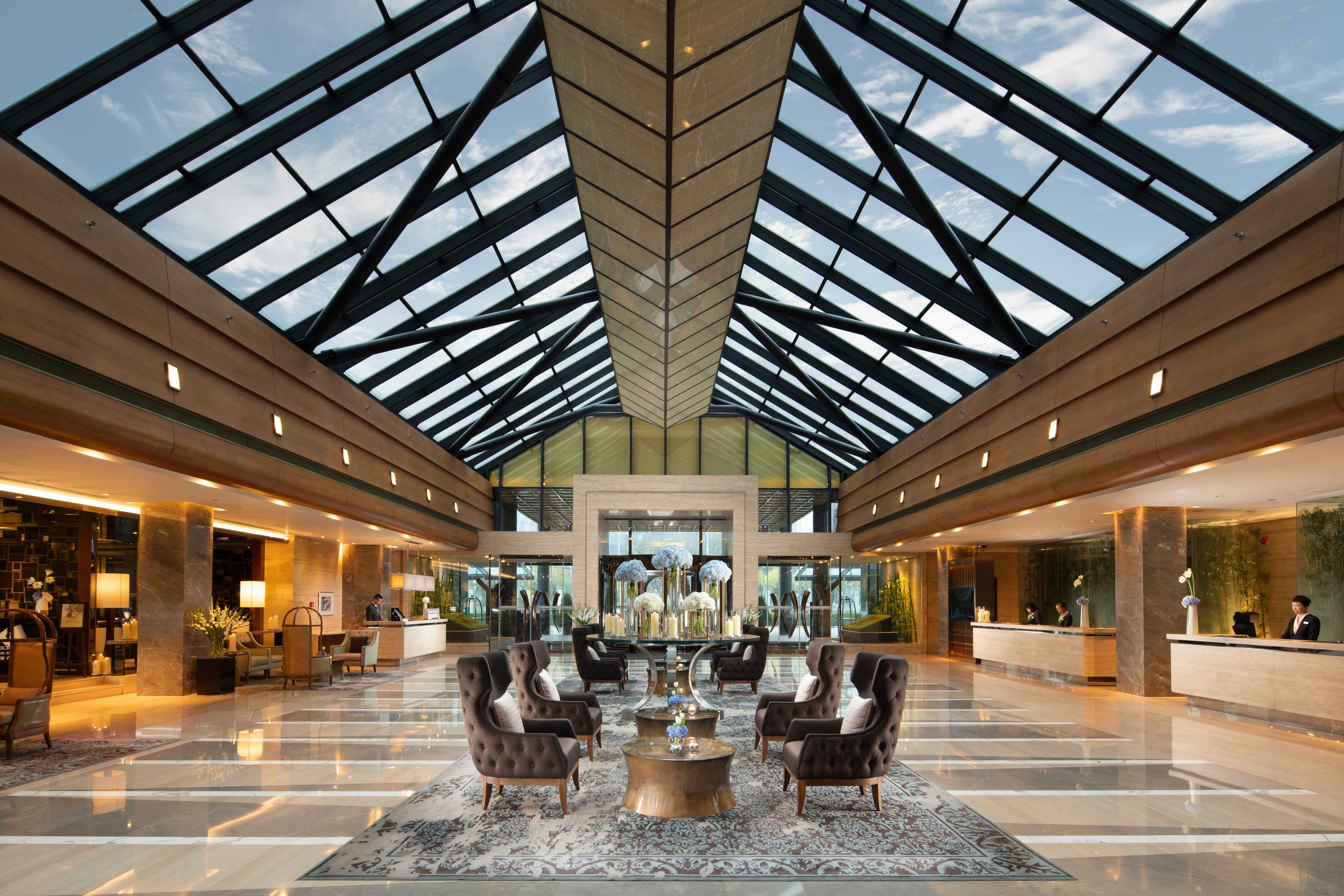 Kempinski Hotel Beijing Yansha Center Ansicht 8