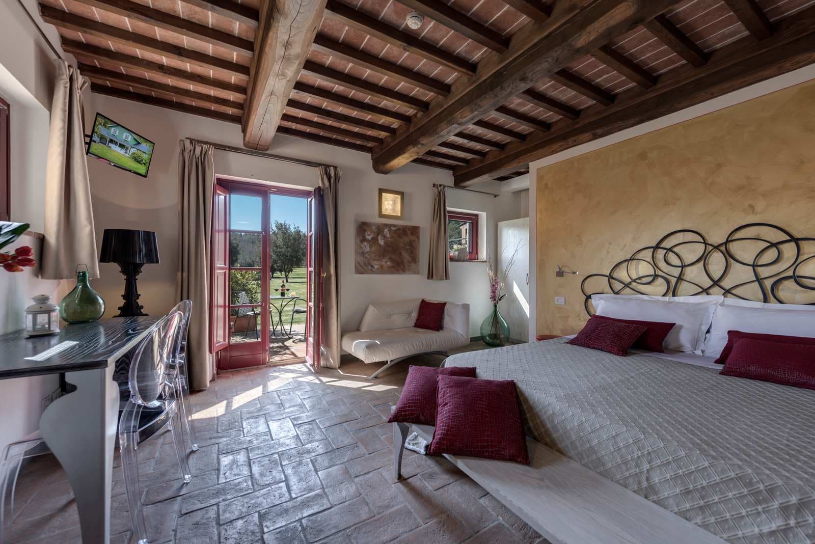 Hotel Casolare le Terre Rosse Ansicht 5