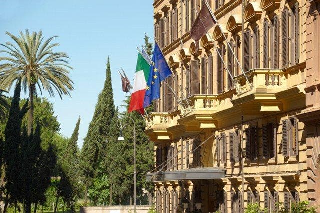 Hotel Sofitel Rome Villa Borghese Ansicht 2