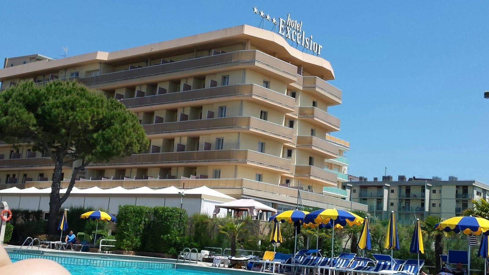 Hotel Excelsior Bibione Ansicht 2
