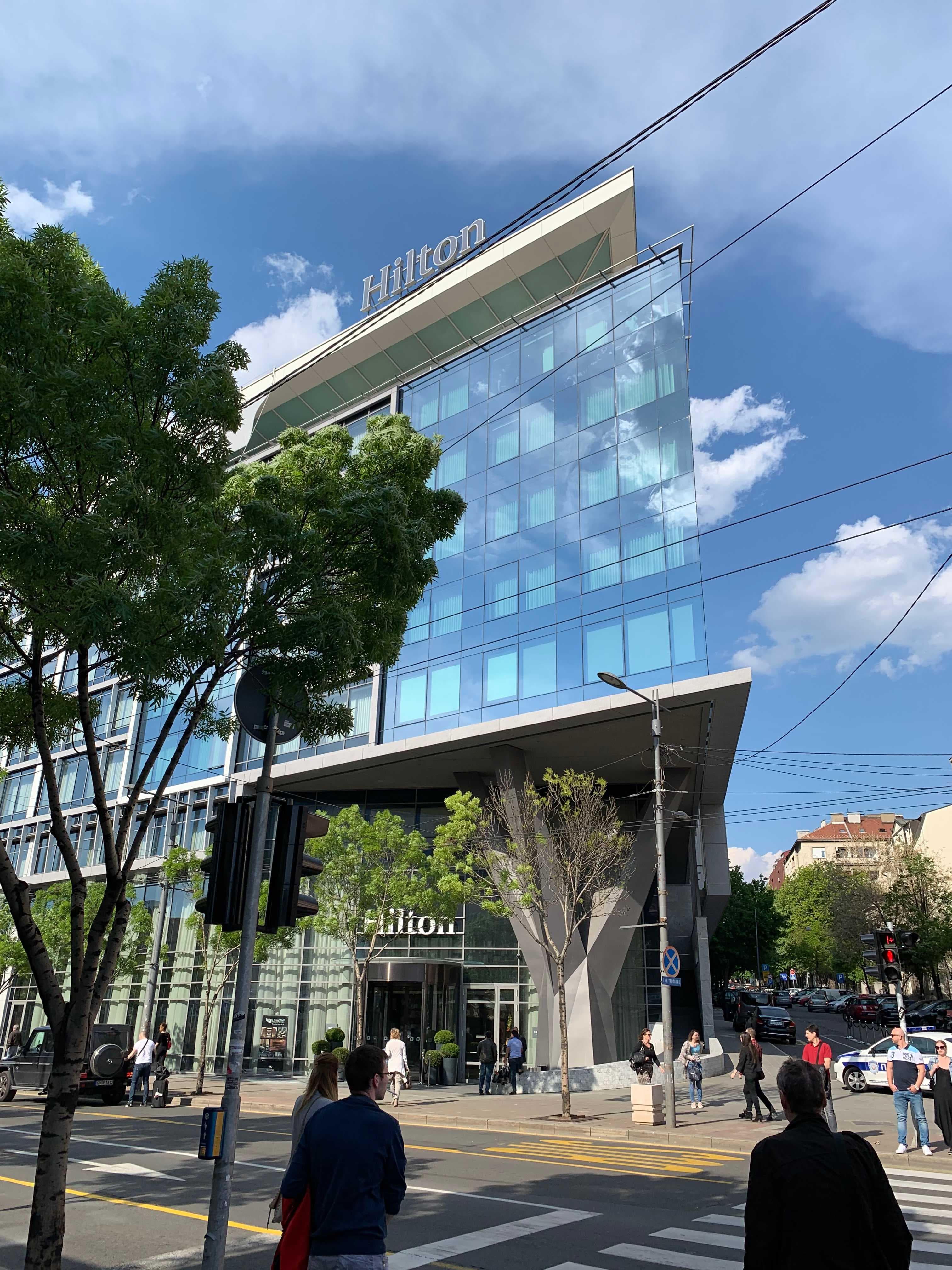 Hilton Belgrade Ansicht 2