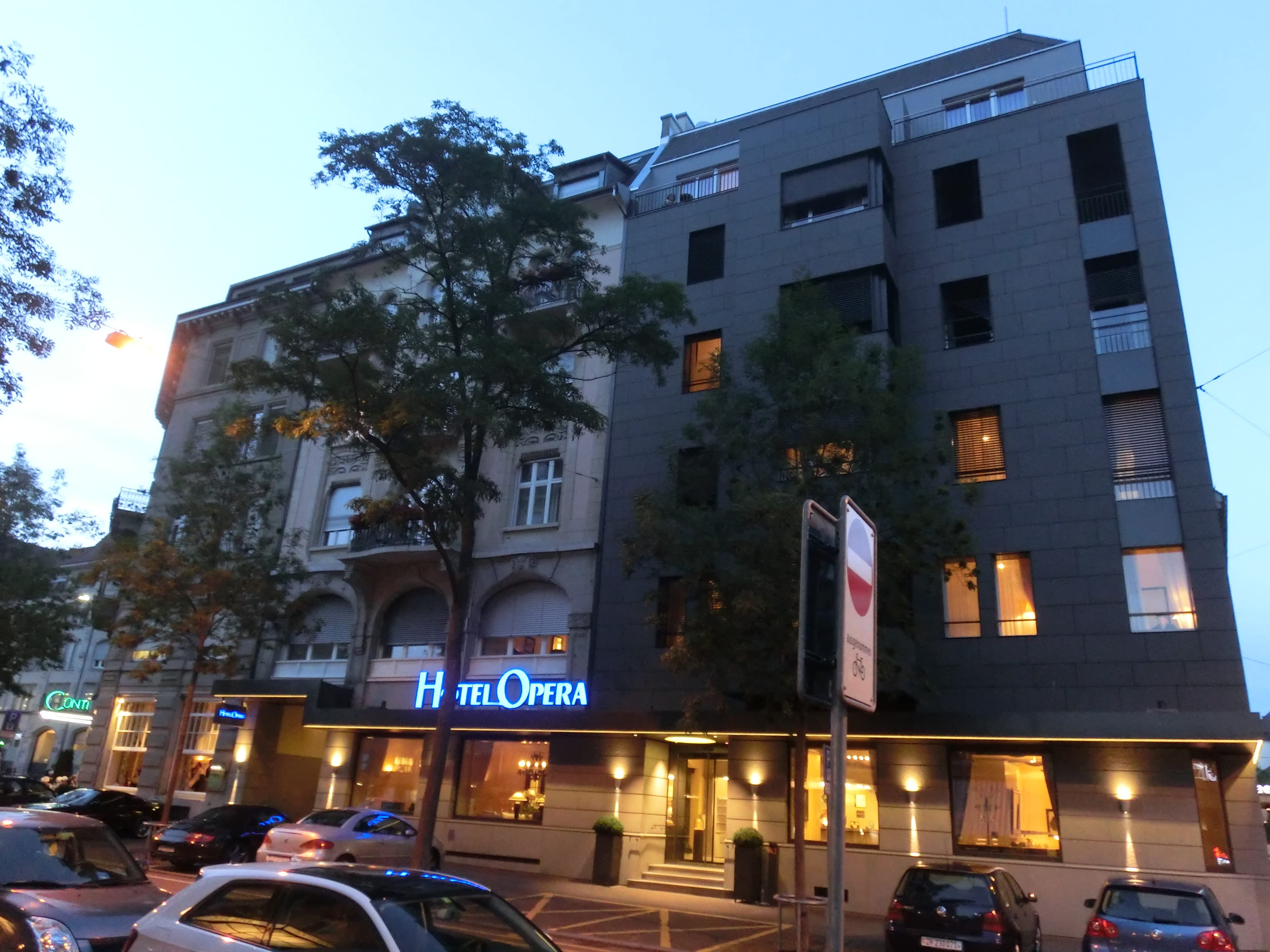 Opera Hotel Zurich Ansicht 3