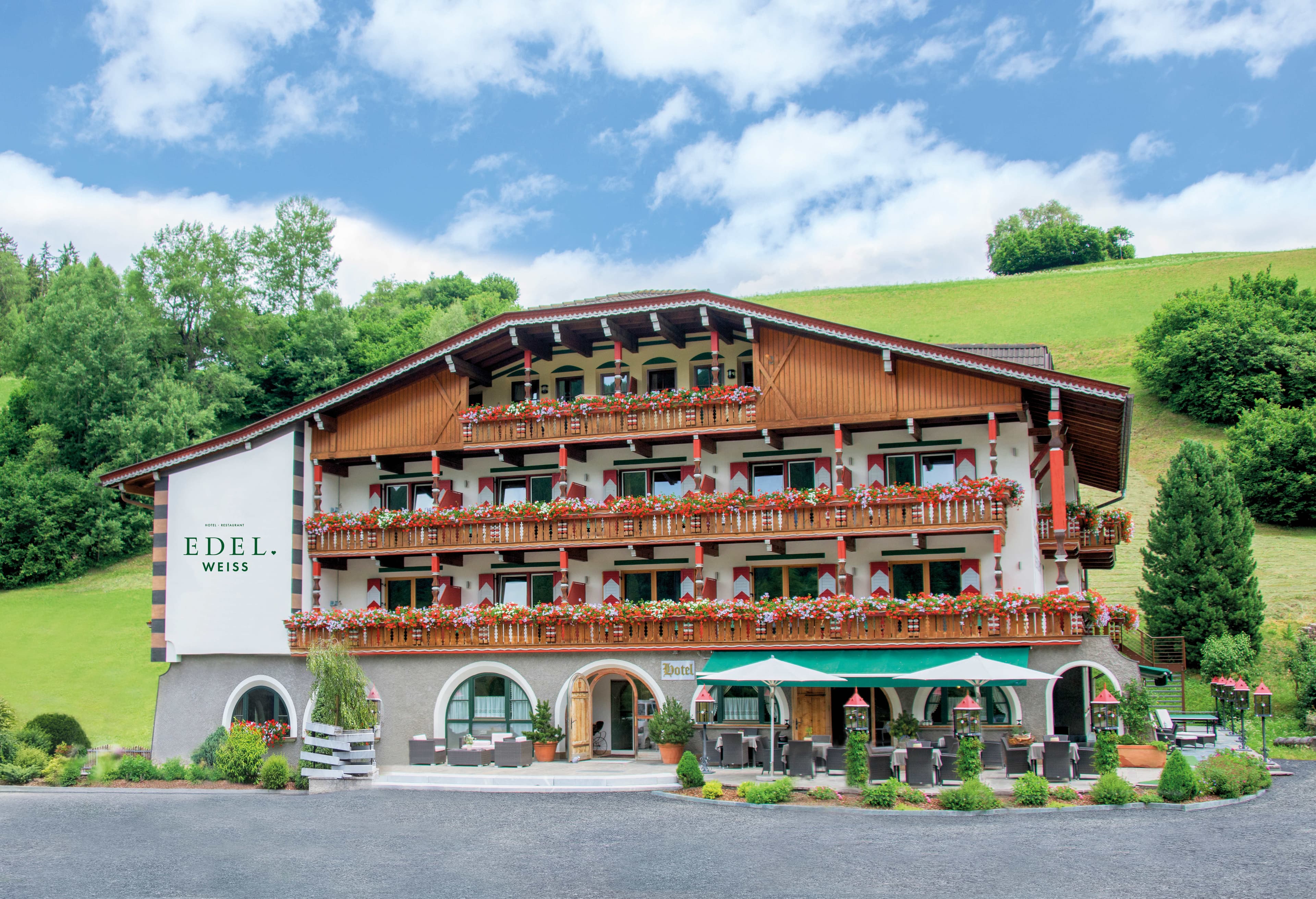 Hotel Edel.Weiss Ansicht 2