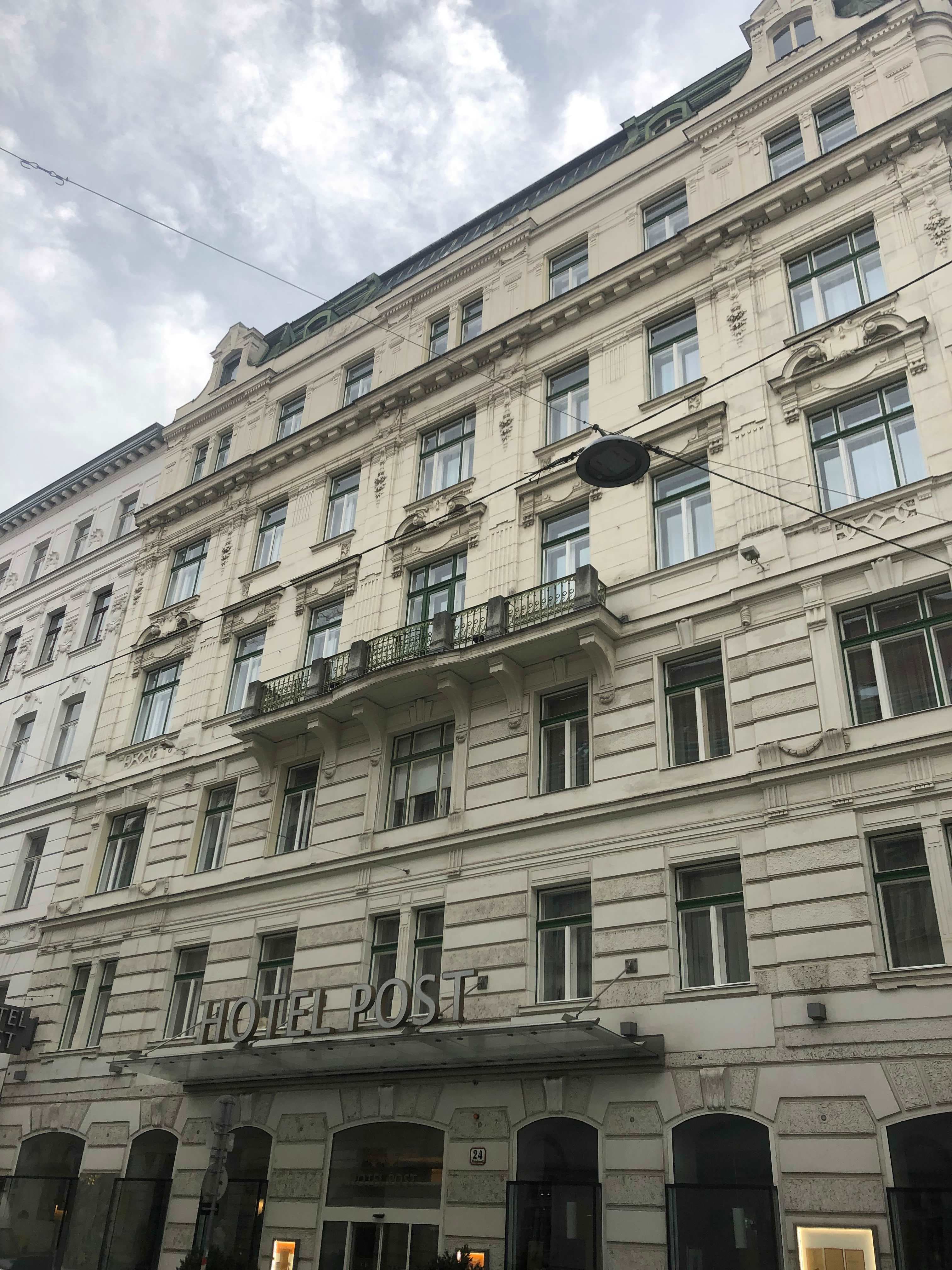 Hotel Post Wien Ansicht 2