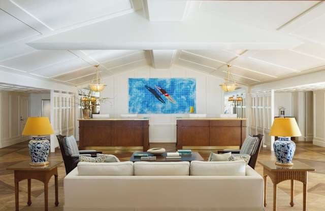 Hotel Shutters on the Beach