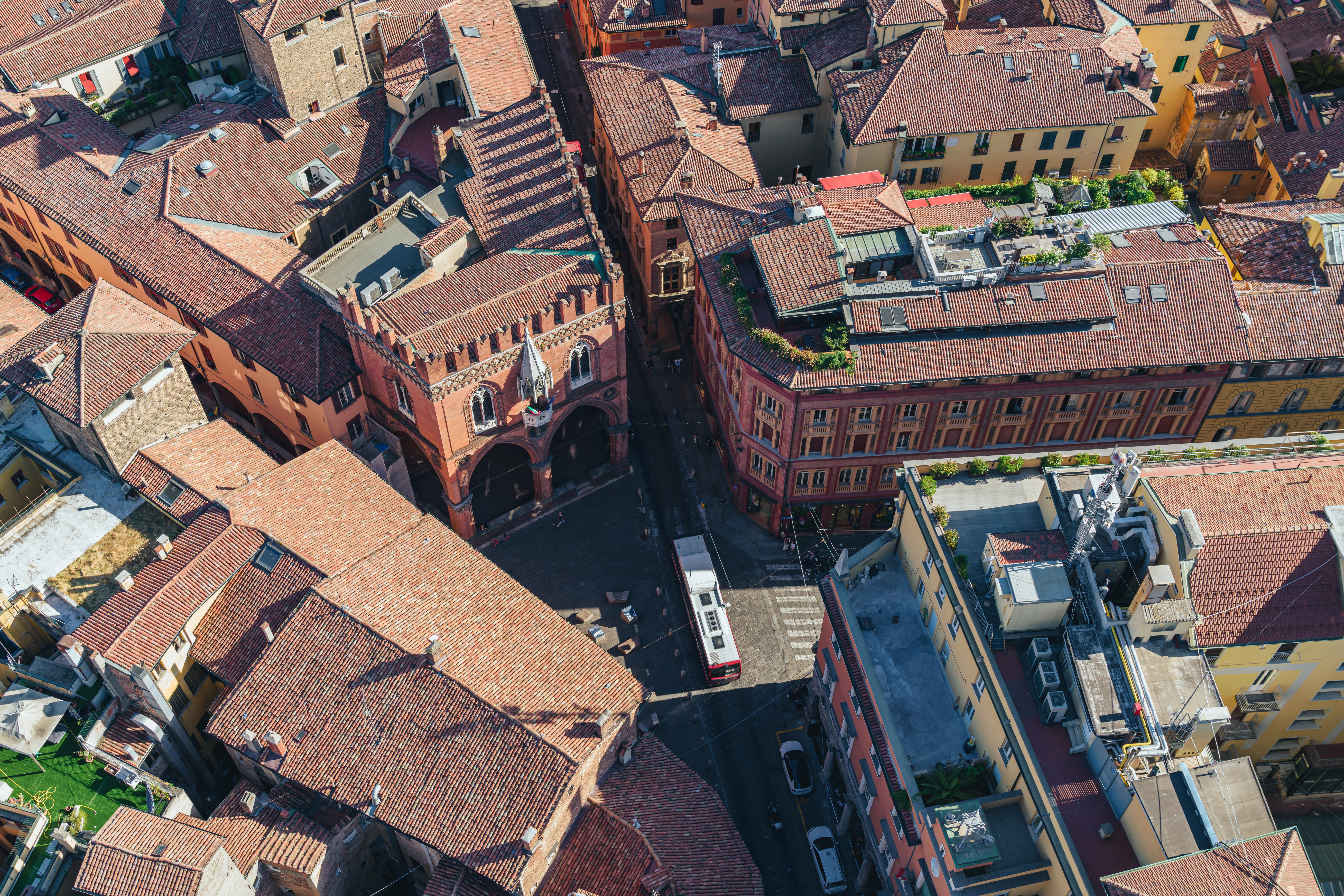 aerial view of city buildings during daytime