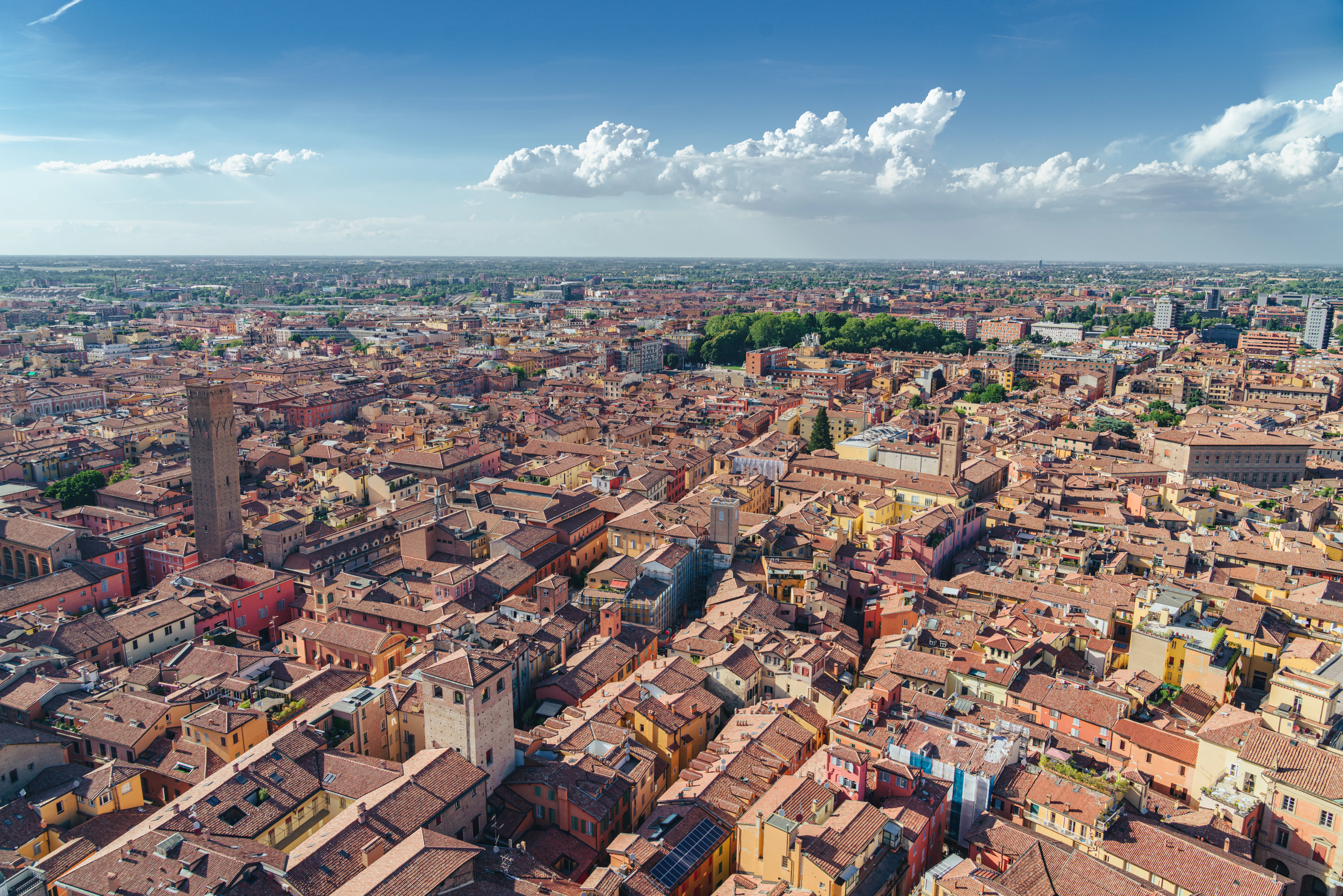 aerial view of city buildings during daytime
