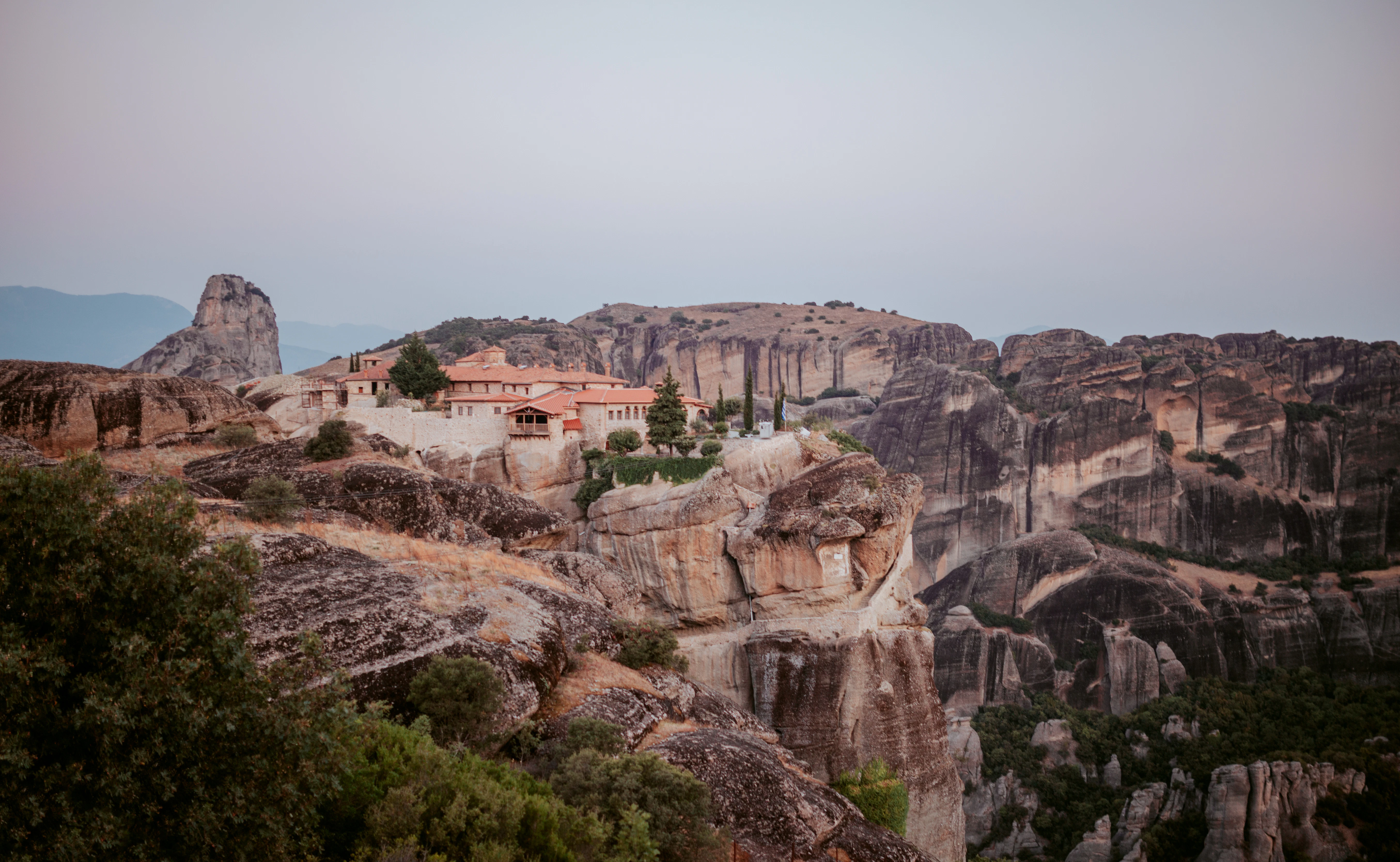 brown and gray rock formation during daytime